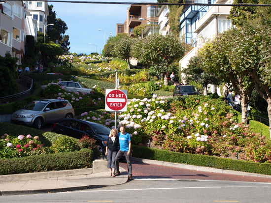 Lombardstreet von unten