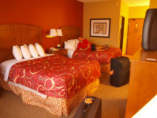 Zimmer im Best Western Hotel in Page.