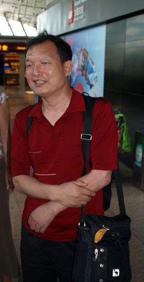 Wu - unser Reiseführer hat seine Aufgabe sehr ernst genommen.