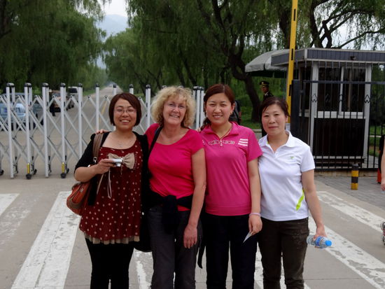 Eines der vielen Fotoshootings mit der lockigen Blondine