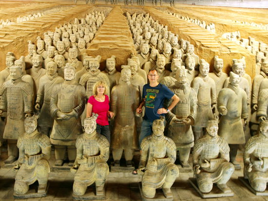 Zwei Hattenbacher Krieger, zum Schutz des Kaisers 