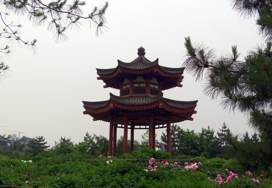 Im Park bei der Pagode