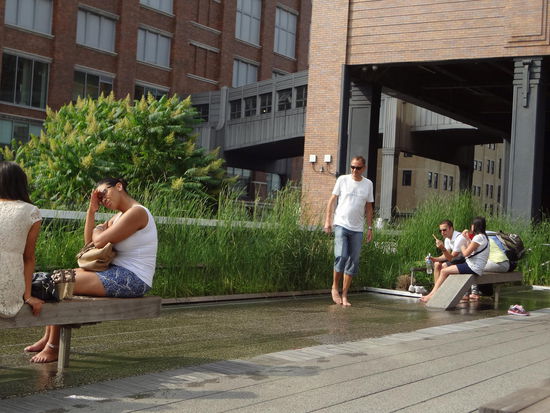 High Line - Begrünung einer ehemaligen Bahnlinie