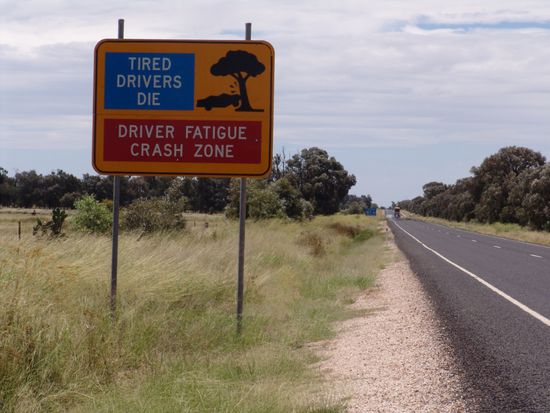 Queensland Strassentafel