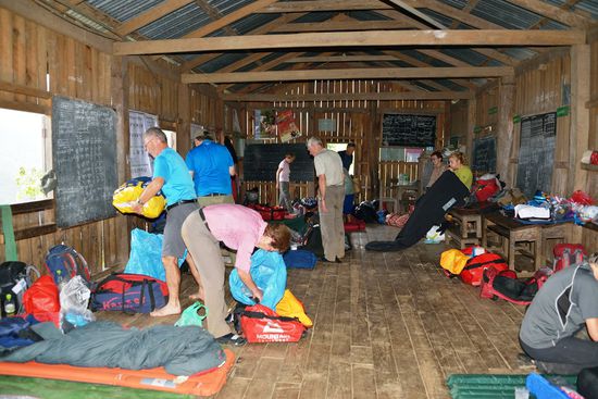 Uebernachten im Schulhaus