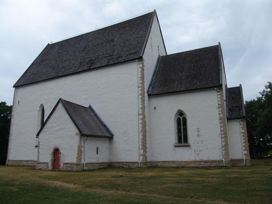 Insel Muhu, Livia Katharinenkirche