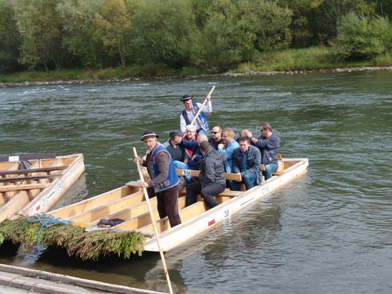 Dunajec Flossfahrt