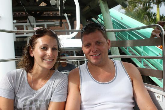 Mit Michelle Signer im Sea World