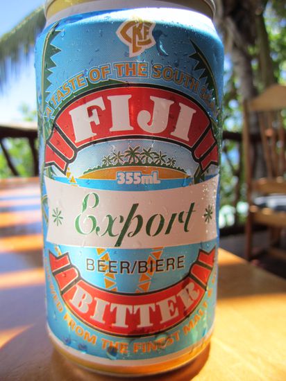 Nach XXXX Gold, Pure Blonde, VB, Tooheys und all den anderen  Low carbohydrate Bieren drinken wir jetzt  Fiji Bitter.
