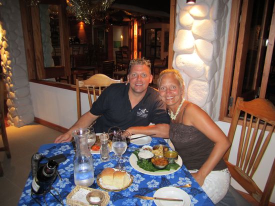 richtig schlemmern....