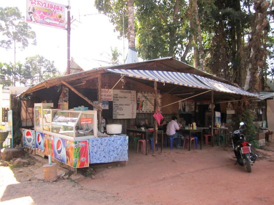 Eines von unseren Stamm-Restaurant fuer unsere Nudelsuppe ueber den Mittag.