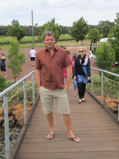 Im Weingebiet Knotting Hill Margaret River ....kurz vor der DEGU