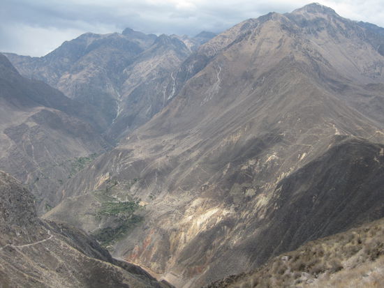 sah ziemlich langweilig und trocken aus der zweittiefste Canyon der Welt, aber wir schaffens irgendwie doch, die langweiligste Wanderung spannend zu machen, in dem wir einfach mal nicht mainstream den Touri-Weg gehen...