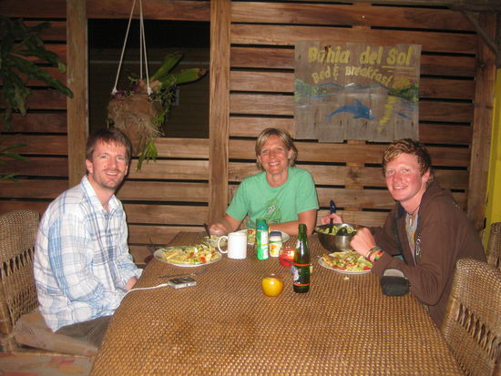 weihnachtsessen fern der weissen heimat