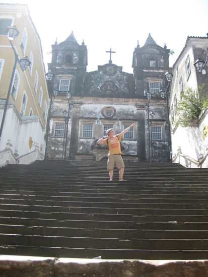 Kirche erobert in Salvador ich alter Heide!
