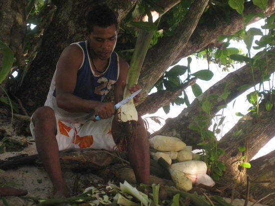 Frisch und frittiert schmeckt so eine Dschungel-Wurzel doch am Besten