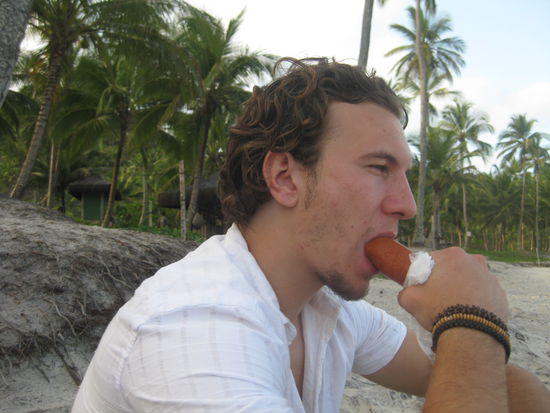 Manche Teilnehmer sind aus Angst vor der Schnack-Niederlage teilweise auf besteckfreie Kost umgestiegen 