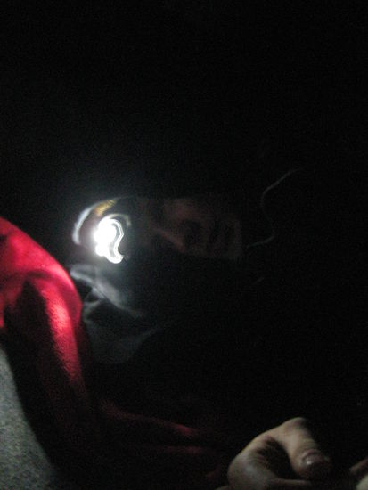 Reinhold laesst aus dem Base-Camp gruessen