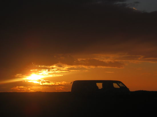 Schlafplatz mit Weltklasse-Sonnenaufgang