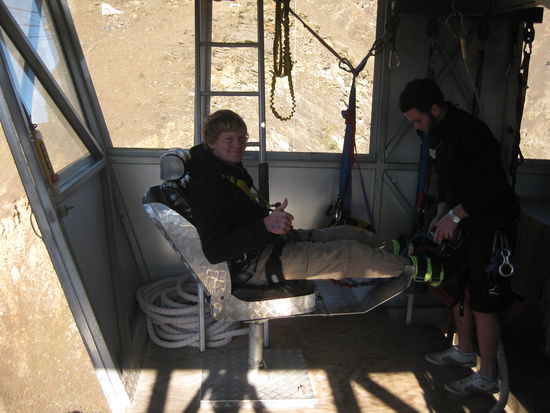 jaja, von wegen "Daumen hoch", die Hosen voll hatte ich da!