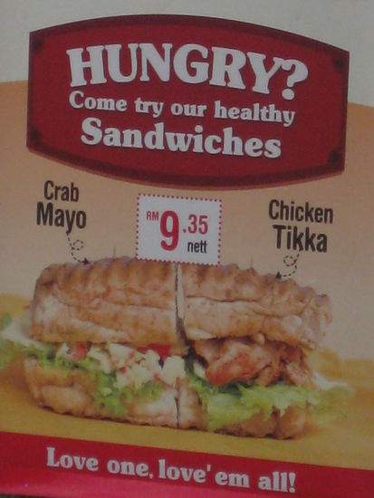 hungry? ich? quatsch, nicht der Rede wert das kleine Loch im Bauch!