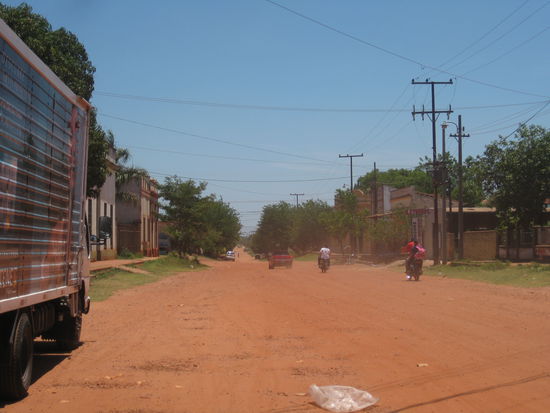 tote, staubige Hose...