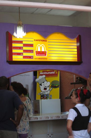 Was? Amerikanisch? Ach nee, ist nur McDUnald 