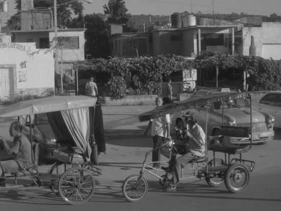 Ein Hauch von Indien auf einer Fahrrad-Rikscha?