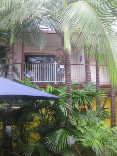 Der Blick von der Bar!