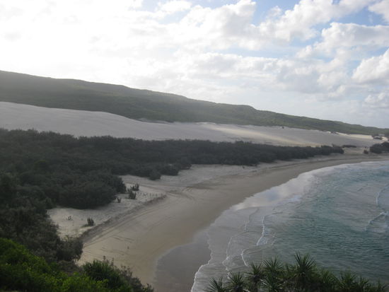 Wie gesagt, groesste Sandinsel der Welt! Ich finds unglaublich!