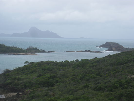 Die Whitsundays bestehen aus mehreren Inseln. Wir haben leider nur drei genauer gesehen!