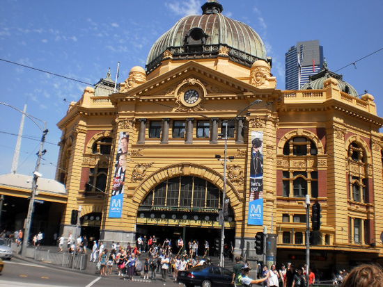 Flinder Street Station!