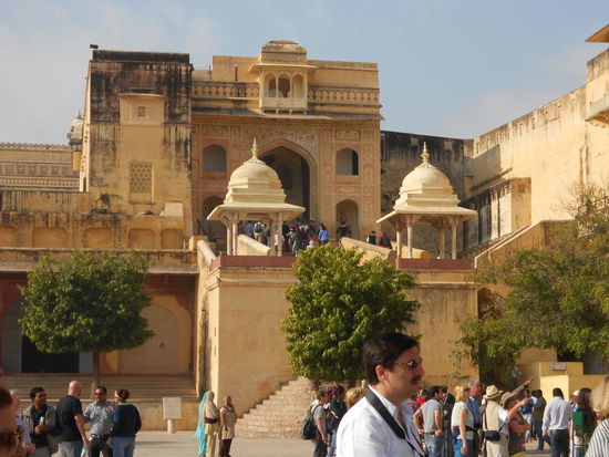 Hier der Eingang ins Fort