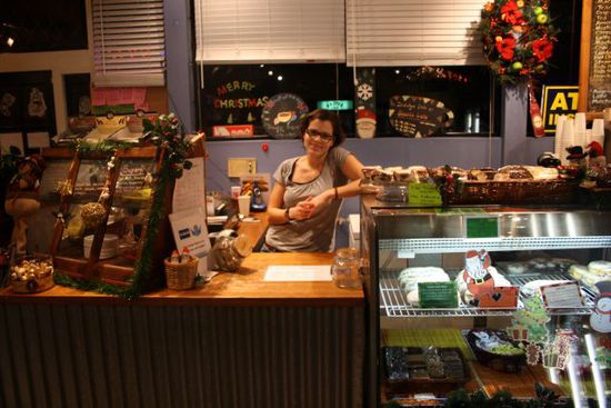 Es ist sehr gemütlich im Corner Store