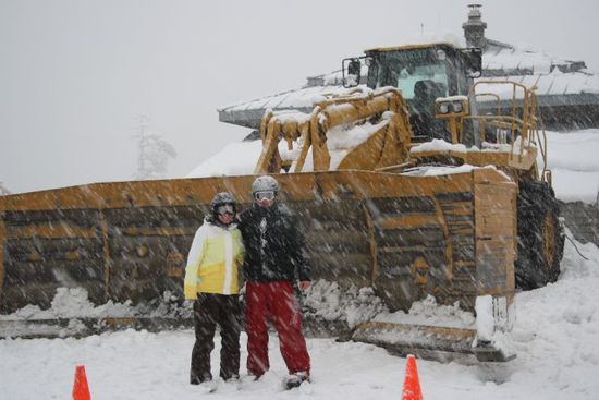 Mount Baker - ist das ein "kleiner" Schneeschieber!