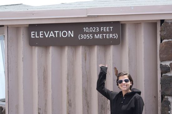 Haleakala National Park auf 3055 meter
