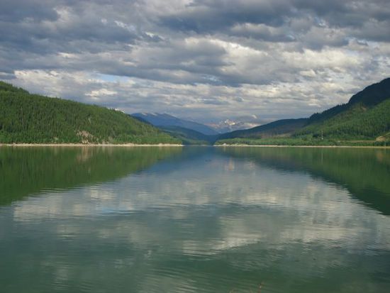 Camping direkt am See