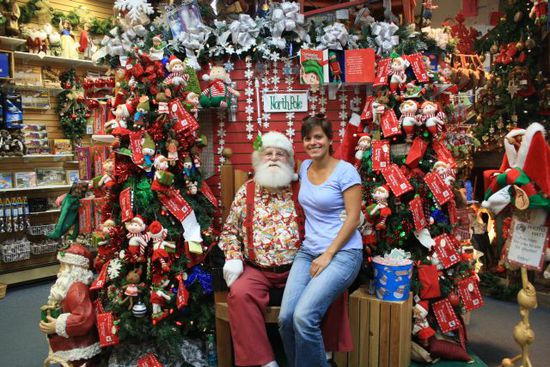 Und hier ist der "echte lebende" Nikolaus.