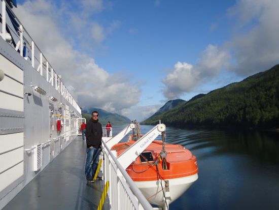 Wir sind von der südlichsten Spitze einmal bis ganz in den Norden Vancouver Island bis nach Victoria gefahren.