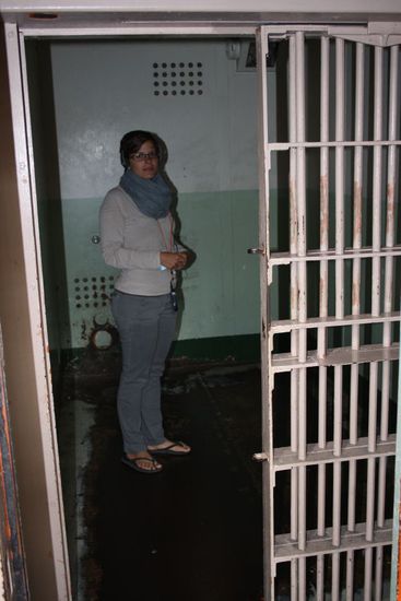 Gefängnissinsel Alcatraz - Man  kann den Gefängnistrakt des Gebäudes begehen und durch eine Audiotour bekommt man einen Einblick in die Zeit als diese Insel noch als Gefängniss betrieben wurde.