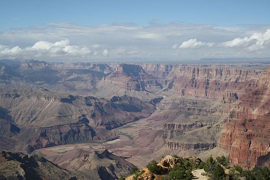 Der South Rim des Grand Canyon.