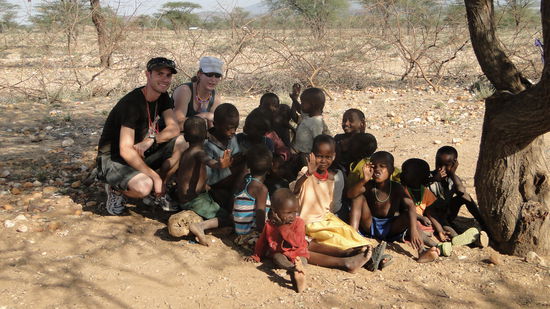 Masai Kinder in Samburu