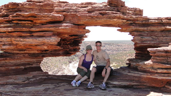 Natural Window im Kalbarri Nationalpark