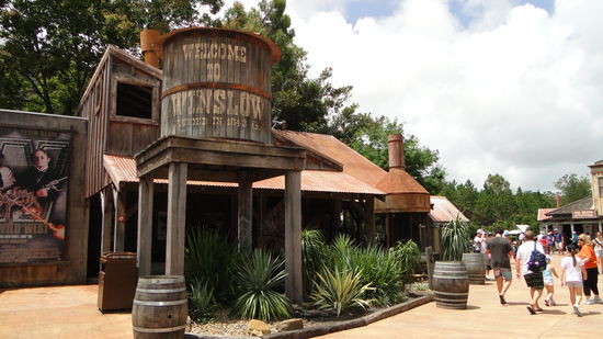 Die genialen Wild West Kulissen im Movie World
