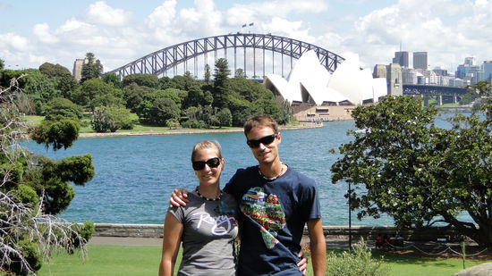 Wir im Royal Botanical Garden