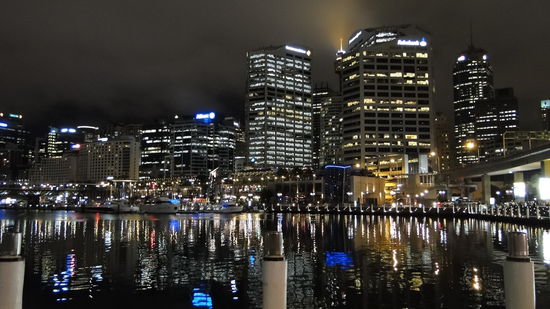 Darling Harbour by night