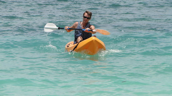 Philip kaempft gegen die Stroemung