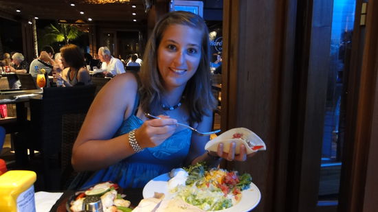 Nadja im Hard Rock Cafe