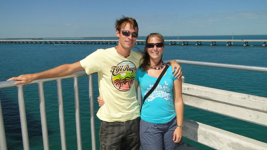 und noch ein Bild zuzweit, ebenfalls auf den Keys