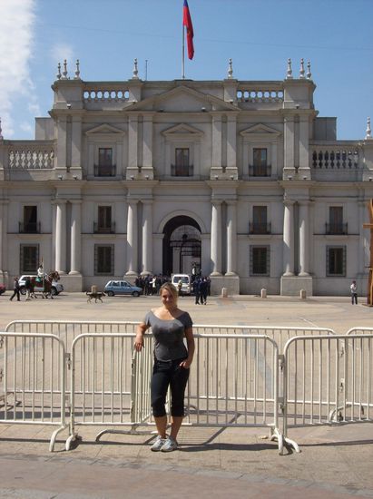 Palacio La Moneda = heutiger Sitz des Präsidenten